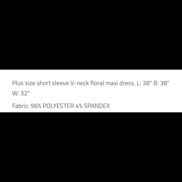 CLEARANCE ‼️5⭐️TAUPE FLORAL PLUS SIZE - Dress - Picture 4 of 4